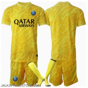 Paris Saint-Germain Maalivahti Kolmaspaita Lapsille 2024-25 Lyhythihainen (+ shortsit)
